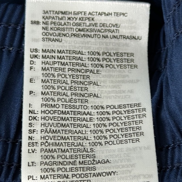 Reebok Training Essentials Woven Unlined Pants size small - Picture 5 of 5